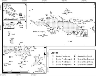 Diversity and Disease: The Effects of Coral Diversity on Prevalence and Impacts of Stony Coral Tissue Loss Disease in Saint Thomas, U.S. Virgin Islands